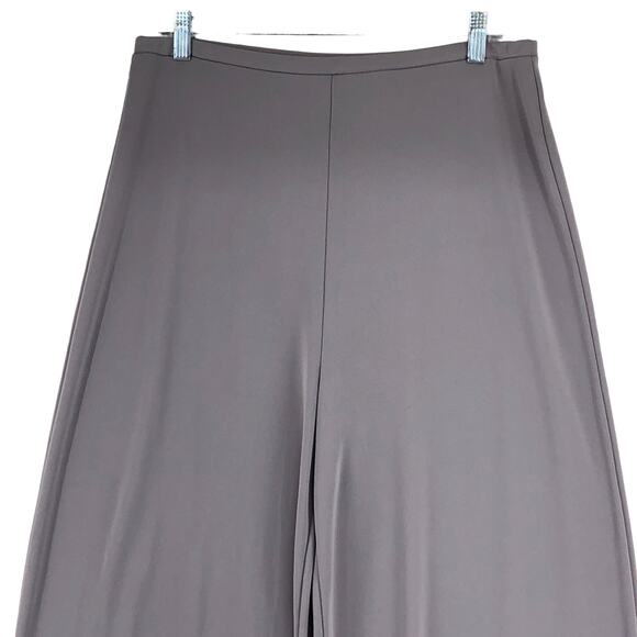 Express Tricot Womens Size L Pants Straight Leg Flowy Pull On Stretch Grey - Picture 2 of 11